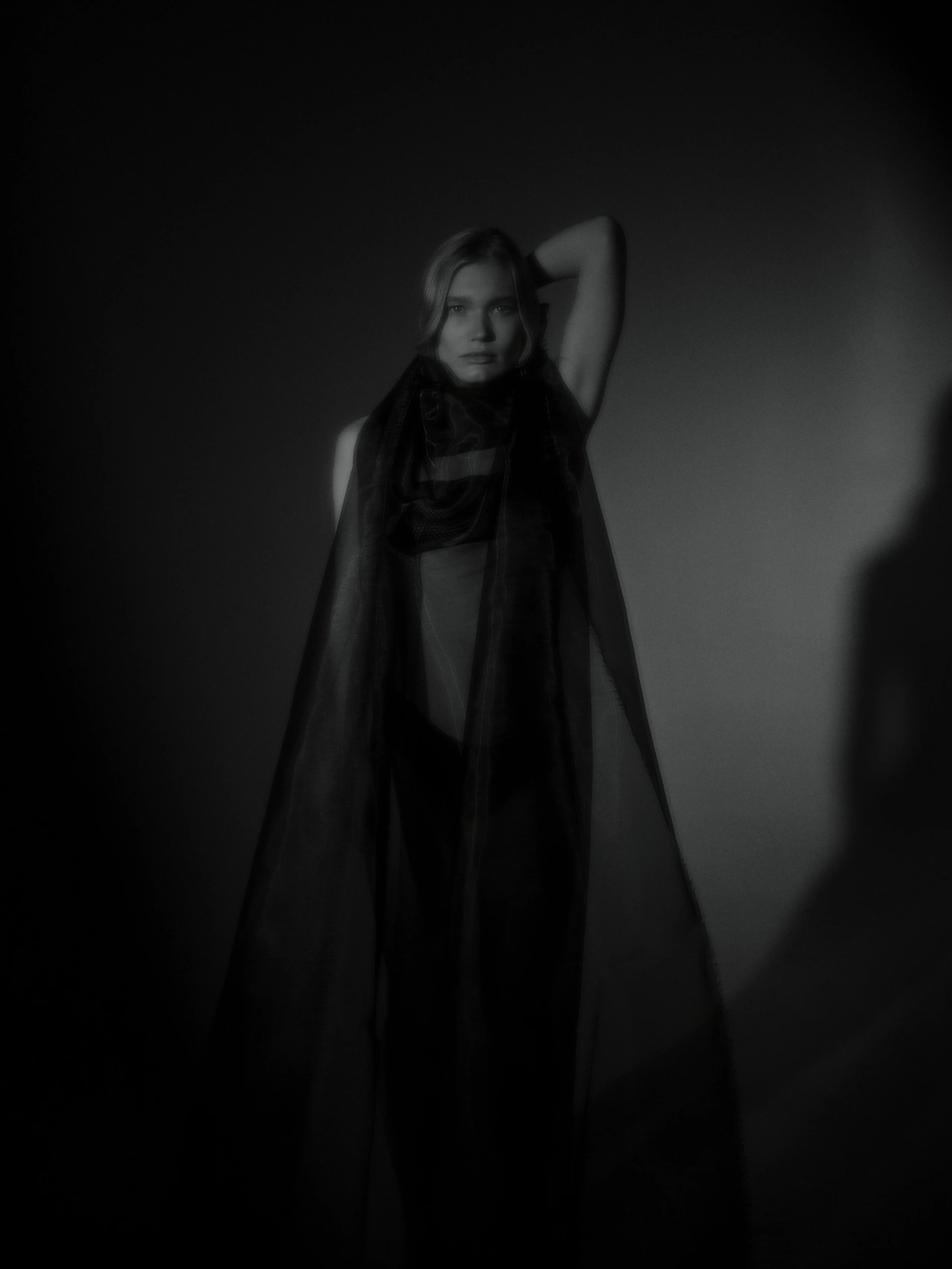 Mathilde through a diffused veil